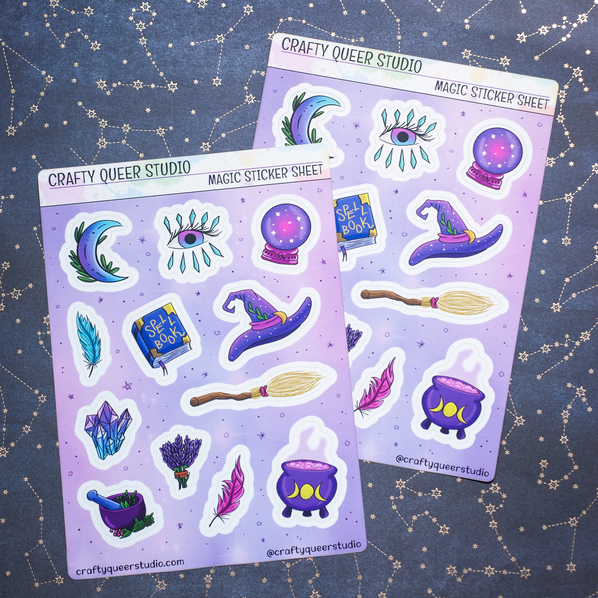 Magical Witchy Sticker Sheet – Basically Britt
