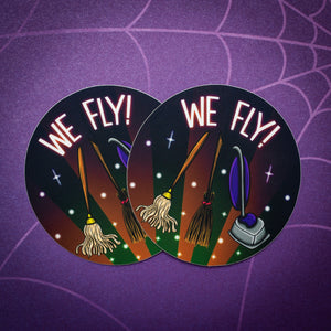 We Fly sticker