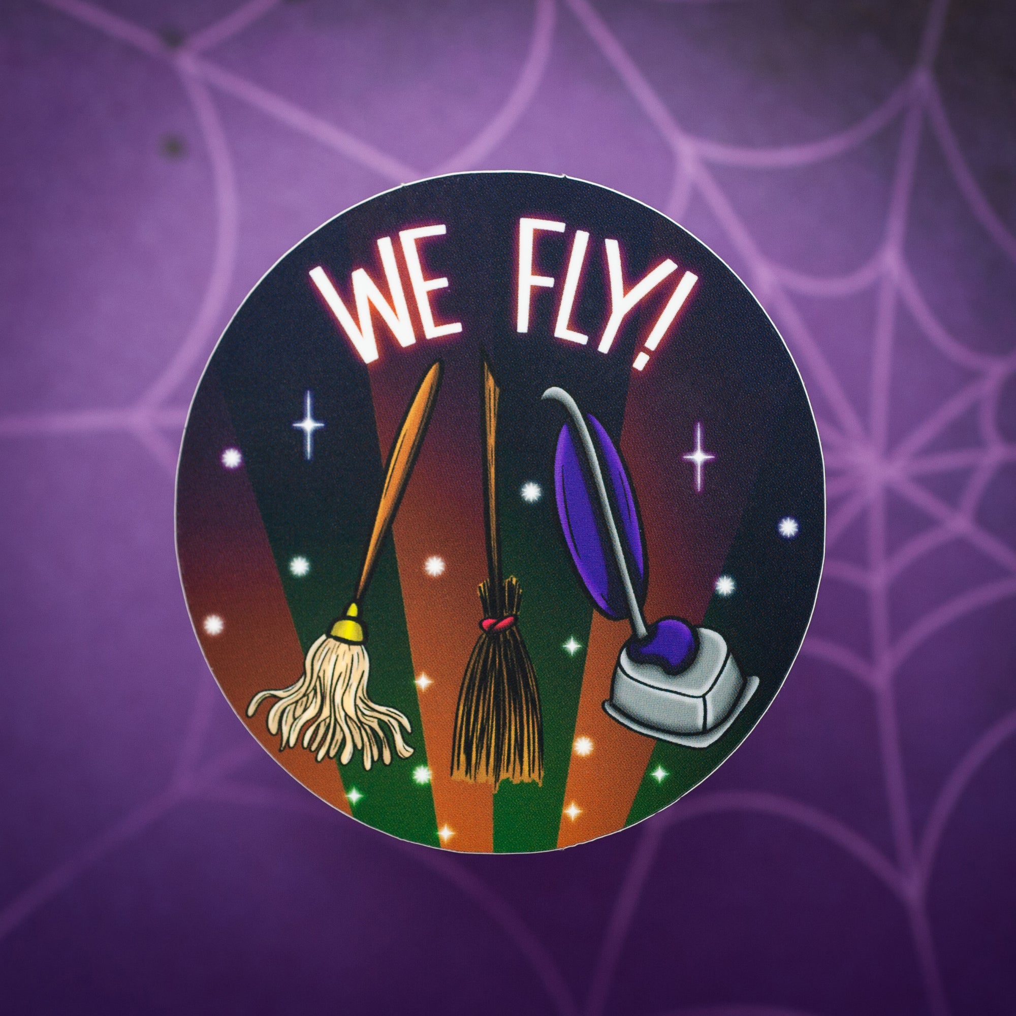 We Fly sticker