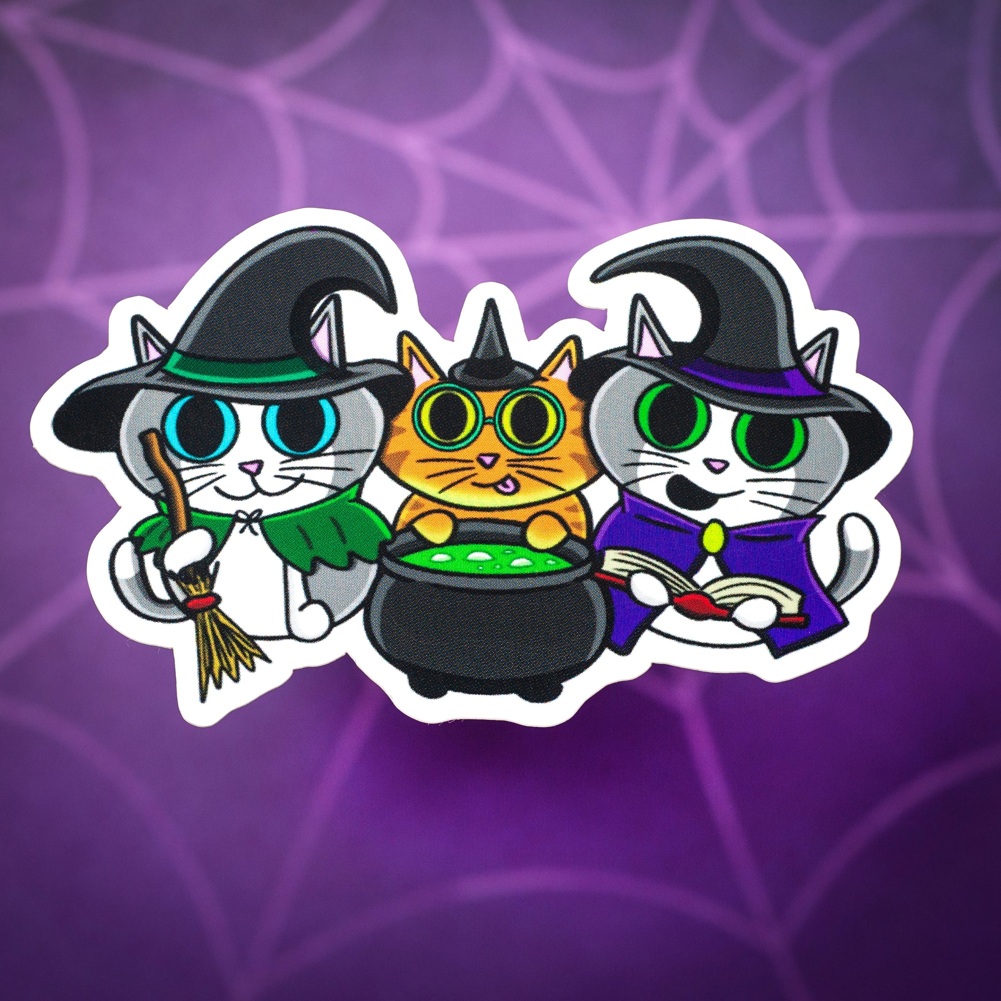 Witchcraft Cats sticker