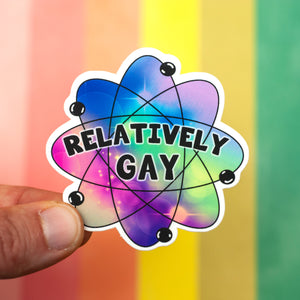 Relatively Gay sticker