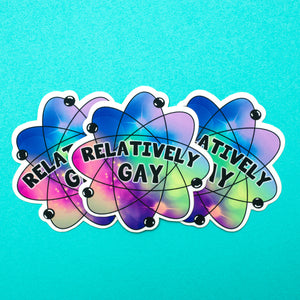 Relatively Gay sticker