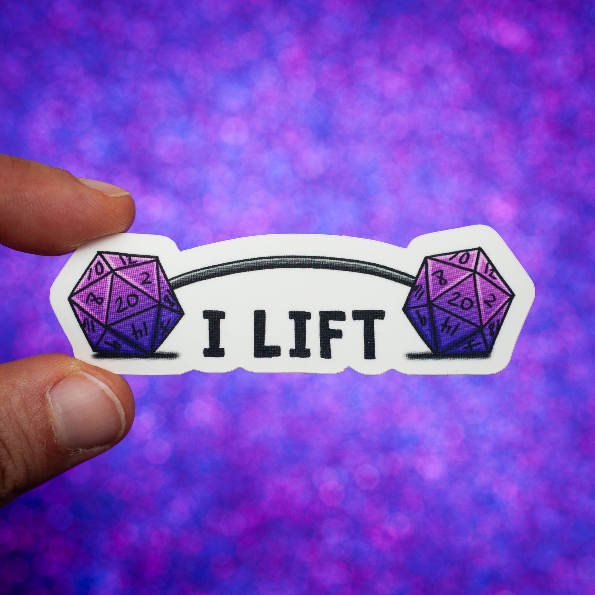 I Lift sticker