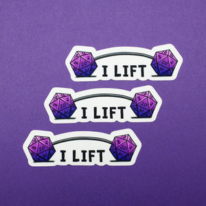 I Lift sticker