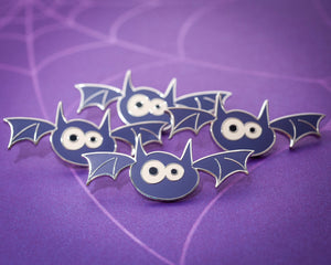 Bat enamel pin