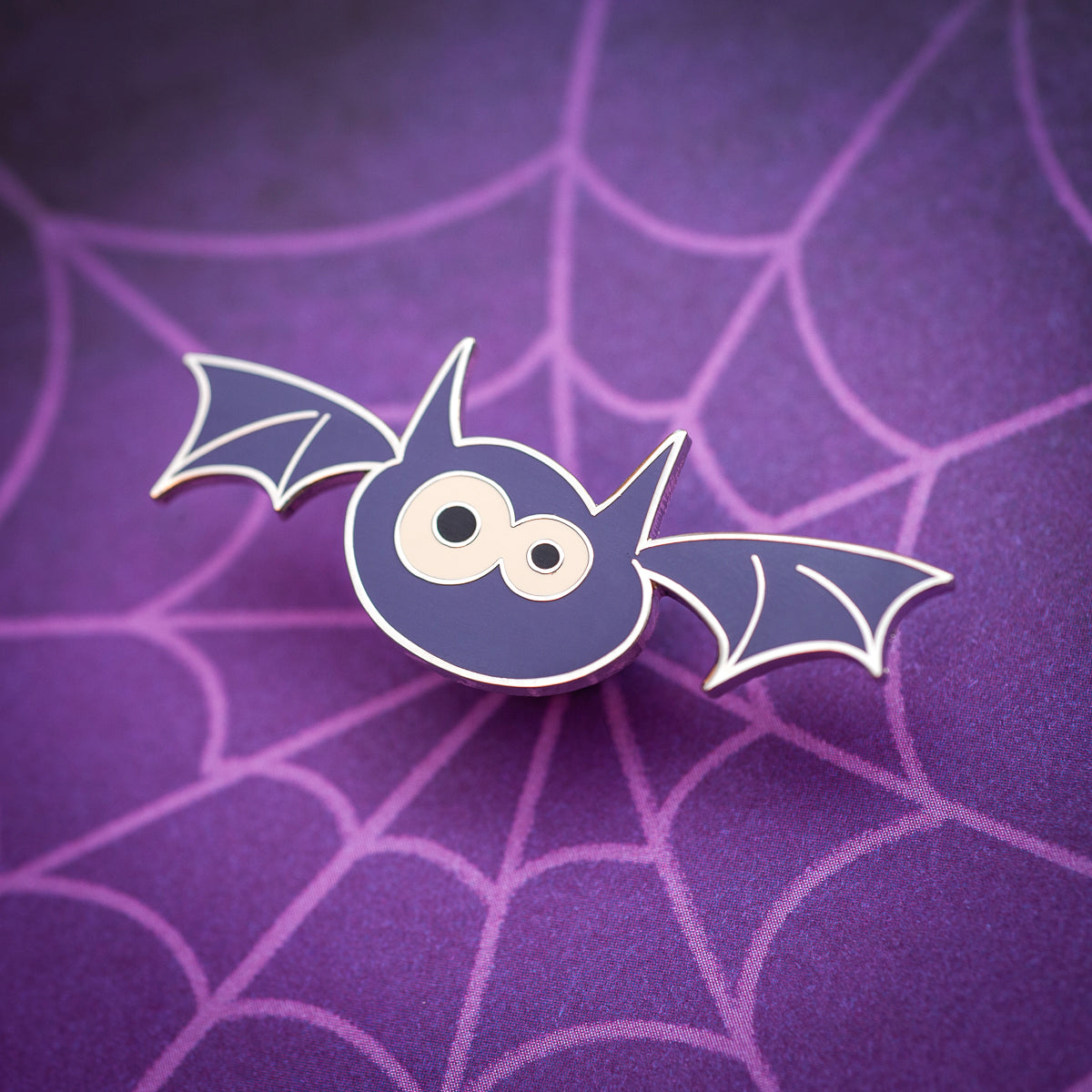 Bat enamel pin