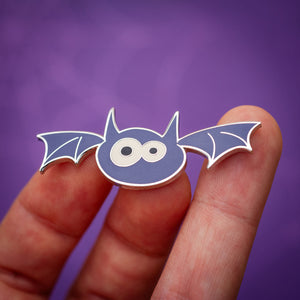 Bat enamel pin